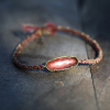 Icicle Pink Tourmaline Silk 18k Gold Bracelet