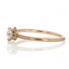 Diamond Solitaire 18k Rose Gold Ring