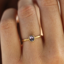 Pale Spinel Gold Ring Image