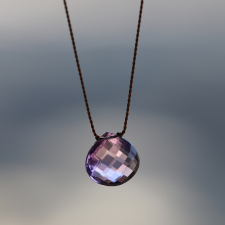 Amethyst Zen Gems Faceted Necklace Image