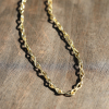 Mobius Heavy Link 18k Gold Chain Necklace