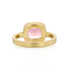 Pink Tourmaline Orbit Diamond Band Ring