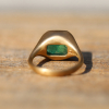 Colombian Emerald Gold Ring