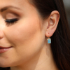 Australian Opal 14k Gold Earrings