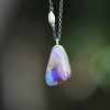 Asymmetrical Boulder Opal Necklace