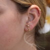Diamond Seafire Post Stud Earrings