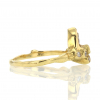 Rose Cut Diamond Star Cloud Ring