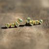 Mixed Faceted Aquamarine Post Stud Earrings