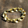 Mobius Spiral Link 18k Gold Bracelet