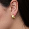 Wide Concave Hoop Earrings