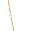 Vintage 10K Gold Curb Chain Necklace