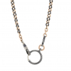 Niello Watch Chain Necklace