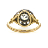 Victorian Diamond Silver and Gold Ring