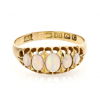 Antique Victorian 18k Gold and Opal Ring