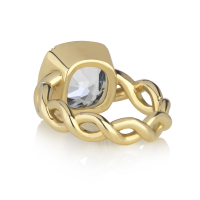 Kimberlin Brown  Rose Cut Diamond Star Cloud Ring at Voiage