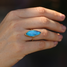 Boulder Opal Marquis Ring Image
