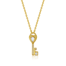 Diamond Key Necklace Image