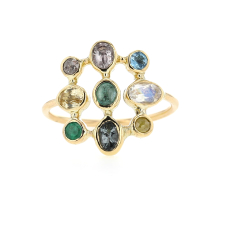 Multi Gemstone Super Couronnee Ring