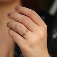 Sapphire, Tourmaline, Chrysoberyl and Spinel Simple Band