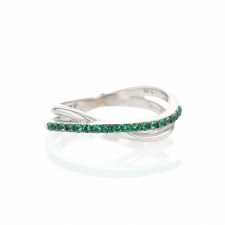 Noi Emerald 18k White Gold Ring Image