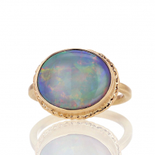 Mintabe Australian Opal Gold Ring Image