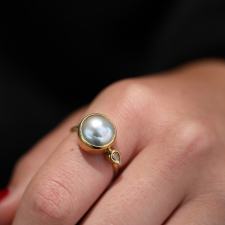 South Sea Pearl Cocktail Ring Image