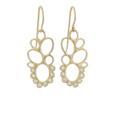 Dahlia Gold Earrings Image