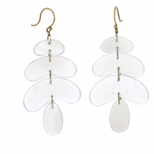 Small Chalcedony Totem Earrings Image