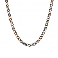 Niello Watch Chain Necklace
