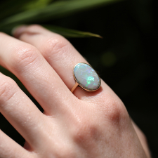 Victorian 14k Gold Opal Ring