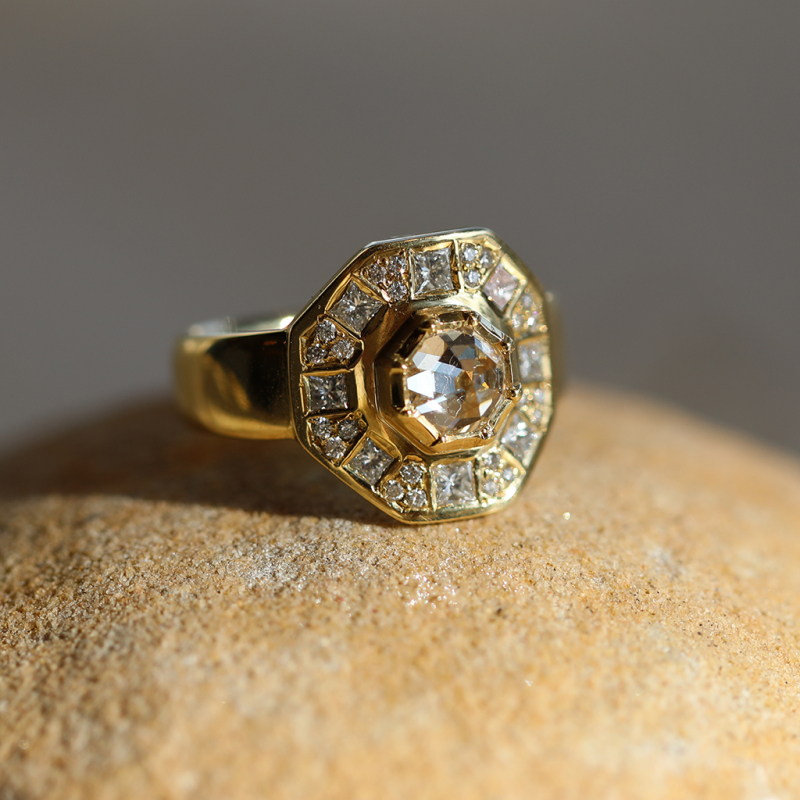 Utopia Marigold Diamond Ring