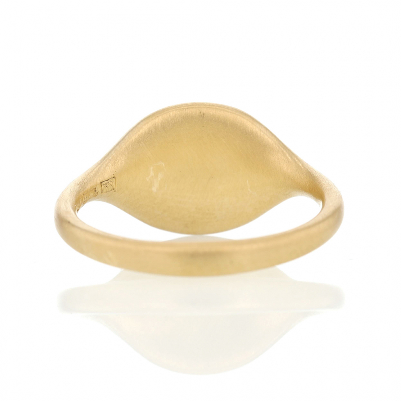 Australian Opal Sculptured Gold Ring