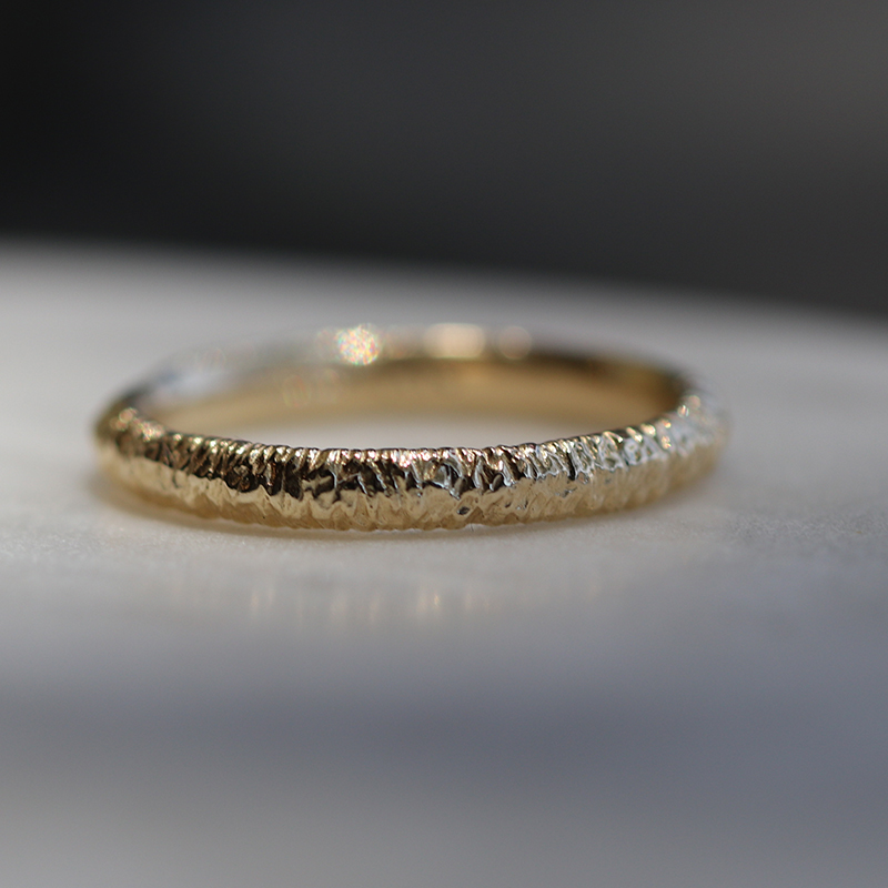 Gold Etched Band