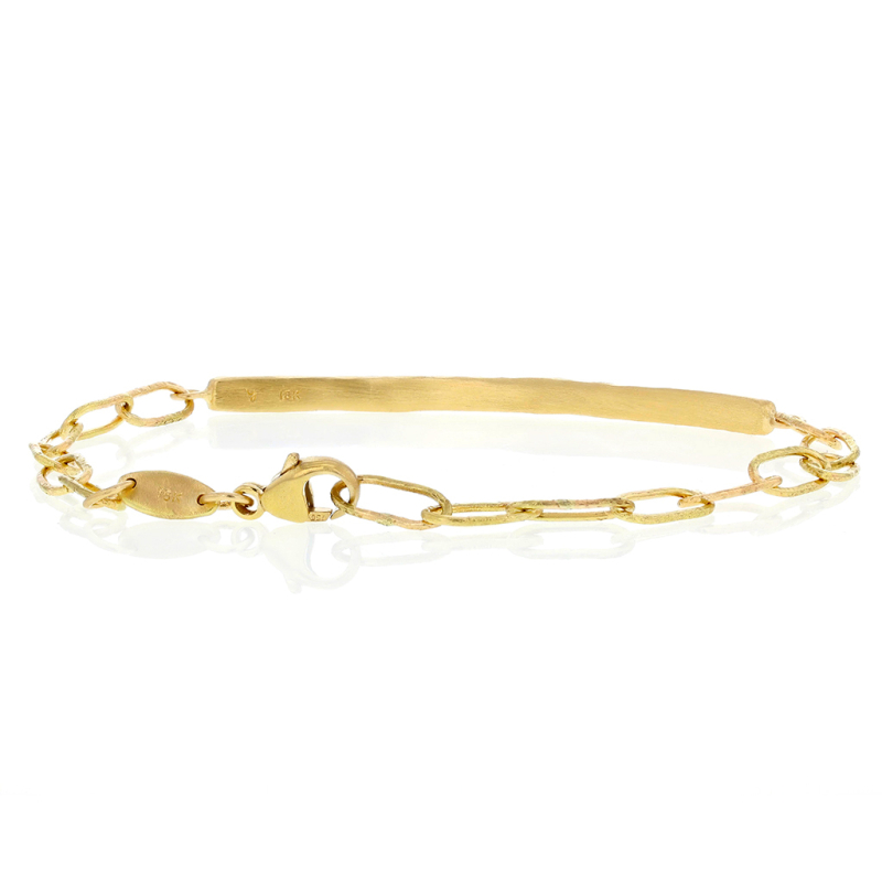 Bar 18K Gold Bracelet