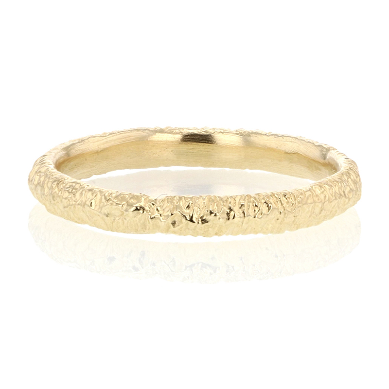 Gold Etched Band